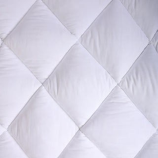 Neo King Size Mattress Topper Soft Memory Foam Plush Bounce Fibre Breathable Diamond Quilted Fabric Elastic Anti Slip Corner Straps Secure Fit All UK Bed Sizes