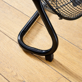 Neo High Velocity Black Metal Floor Freestanding Fan  - 12 Inch