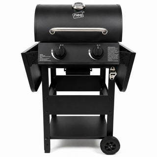 Neo Black Steel 2 Burner Gas BBQ Grill