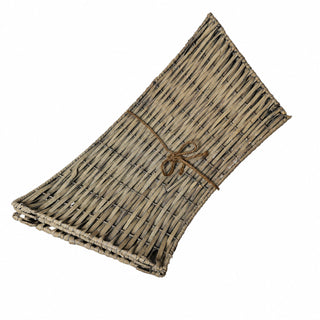 Neo Wood Natural Rustic Willow Christmas Tree Skirt