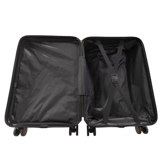 Neo Black 3 Piece Hard Shell Luggage Suitcase Set