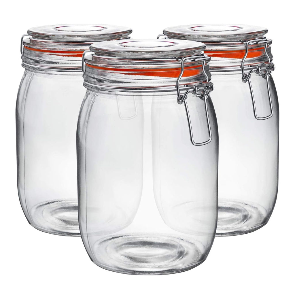 Neo 1L Pack of 3 Canisters with Airtight Silicone Seal Lids – Neo Direct