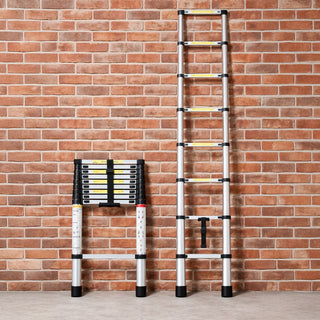 Neo 2.9M Extendable Steel Foldable Telescopic Ladder