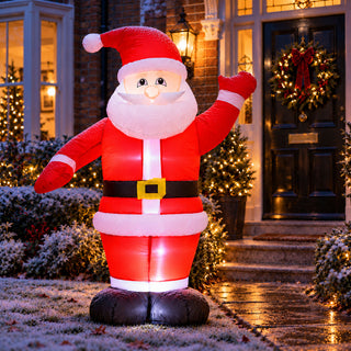 Neo 4ft Inflatable Santa Claus Christmas Decoration