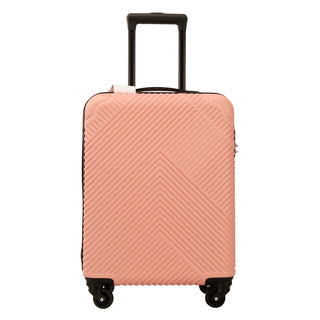 Neo Rose Pink 3 Piece Hard Shell Luggage Suitcase Set