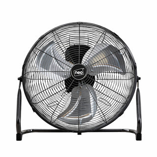 Neo High Velocity Black Metal Floor Freestanding Fan  - 16 Inch