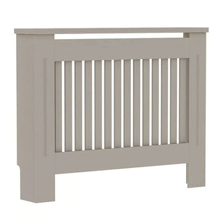 Neo Medium Grey Decorative Wooden Radiator Cover