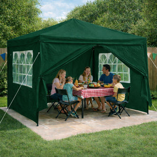 Neo Green 3m x 3m Light Weight Event Gazebo Canopy Marquee Tent