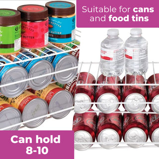 Neo Food and Drinks Tin Can Dispenser Rack