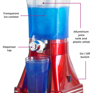 Electric Slushy Drinks Machine, Blender and Smoothie Maker