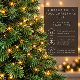 Neo 7ft Pre-Lit Spruce Christmas Tree