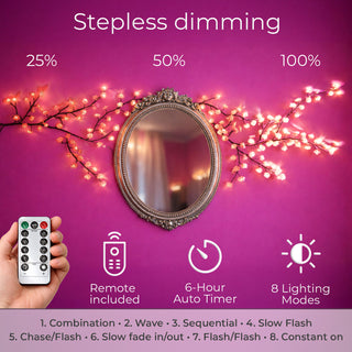 Neo 2.3M LED Cherry Blossom Fairy Lights with 144 LEDs