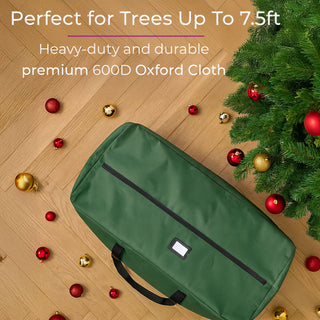Neo Green Heavy-Duty Christmas Tree Storage Bag for 7.5ft Trees