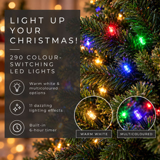 Neo 7ft Pre-Lit Spruce Christmas Tree