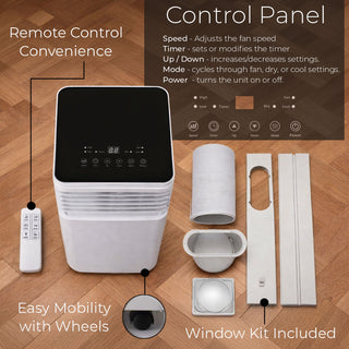 Neo White 7000 BTU 4-in-1 Portable Air Conditioner