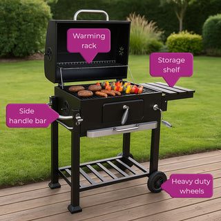 Neo Smoker Barbecue Charcoal Portable BBQ Grill