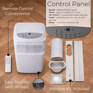 Neo White 12000 BTU 4-in-1 Portable Air Conditioner