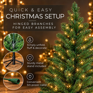 Neo 7ft Pre-Lit Spruce Christmas Tree