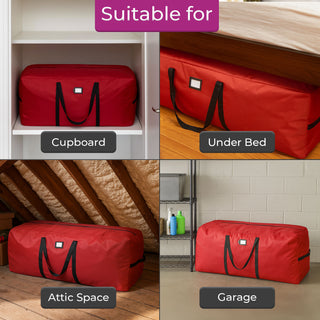 Neo Red 9 Ft Oversized Christmas Tree Storage Bag