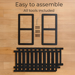 Neo Black 3-Tier Bamboo Shoe Rack Stand Natural Wooden Shoe Storage Shelf for Hallway Bedroom Bathroom