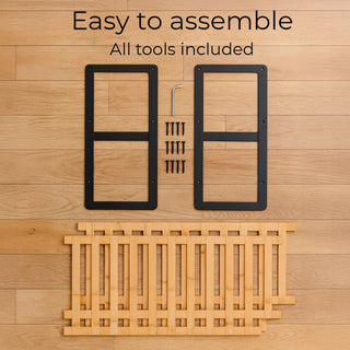 Neo Black Natural 3-Tier Bamboo Shoe Rack Stand Natural Wooden Shoe Storage Shelf for Hallway Bedroom Bathroom