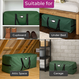 Neo Green Heavy-Duty Christmas Tree Storage Bag for 7.5ft Trees