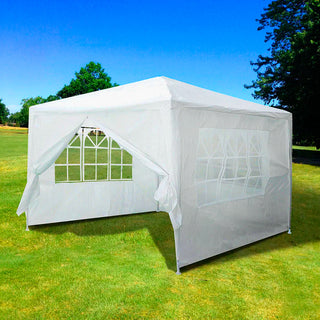 Neo 3X3M White Event Gazebo Canopy Marquee Tent