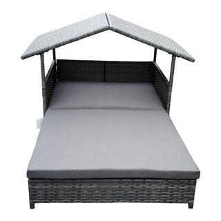 Neo Rattan Dog House Outdoor Wicker Dog Pet Bed