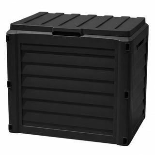 Neo Black 140L Garden Storage Box Outdoor Chest