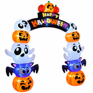 Neo 240cm Inflatable Halloween LED Lights Archway