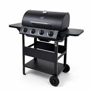 Neo Black Steel 4 Burner Gas Outdoor BBQ Grill