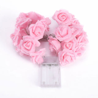 Neo Pink Rose 20 LED String Fairy Lights