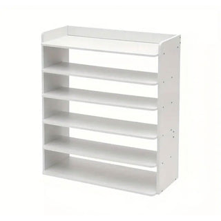 Neo White 6 Tier Wooden Shoe Rack