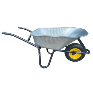 Neo 120L Large Heavy Duty Solid Wheelbarrow Wheel Barrow