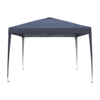 Neo 3m x 3m Grey Waterproof Pop Up Outdoor Canopy Gazebo
