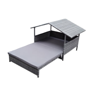 Neo Rattan Dog House Outdoor Wicker Dog Pet Bed