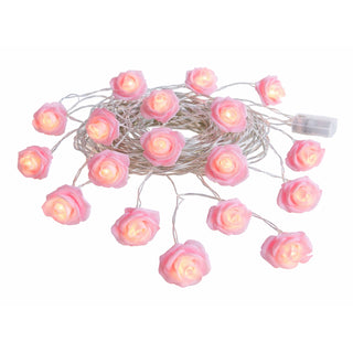 Neo Pink Rose 20 LED String Fairy Lights