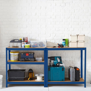 Neo Large Blue 5 Tier Shelving