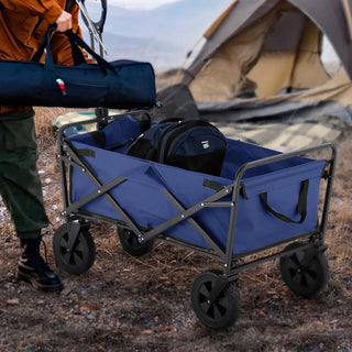 Neo Foldable Collapsible Garden Festival Cart - Navy