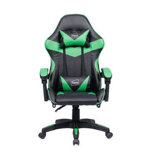 Neo Green/Black Leather Gaming Chair