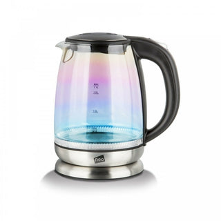 Neo 1.7L Colour-Changing Rainbow-Effect Glass Kettle