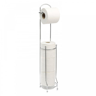 4 Roll Free Standing Toilet Paper Holder