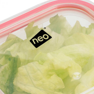 Neo 3pc Glass Food Storage Container Set With Air Vent Lids