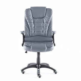Neo Grey Leather Executive Office Chair