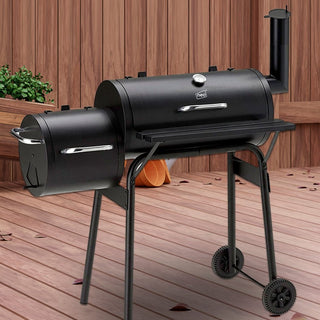 Neo Large Charcoal Barrel Smoker Barbecue BBQ