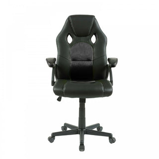 Neo Black Leather Mesh PC Gaming Office Chair