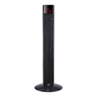 Neo 36” Black Free Standing 3 Speed Tower Fan with Remote Control