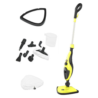 Neo Yellow 10 in 1 1500W Hot Steam Mop Cleaner and Hand Steamer